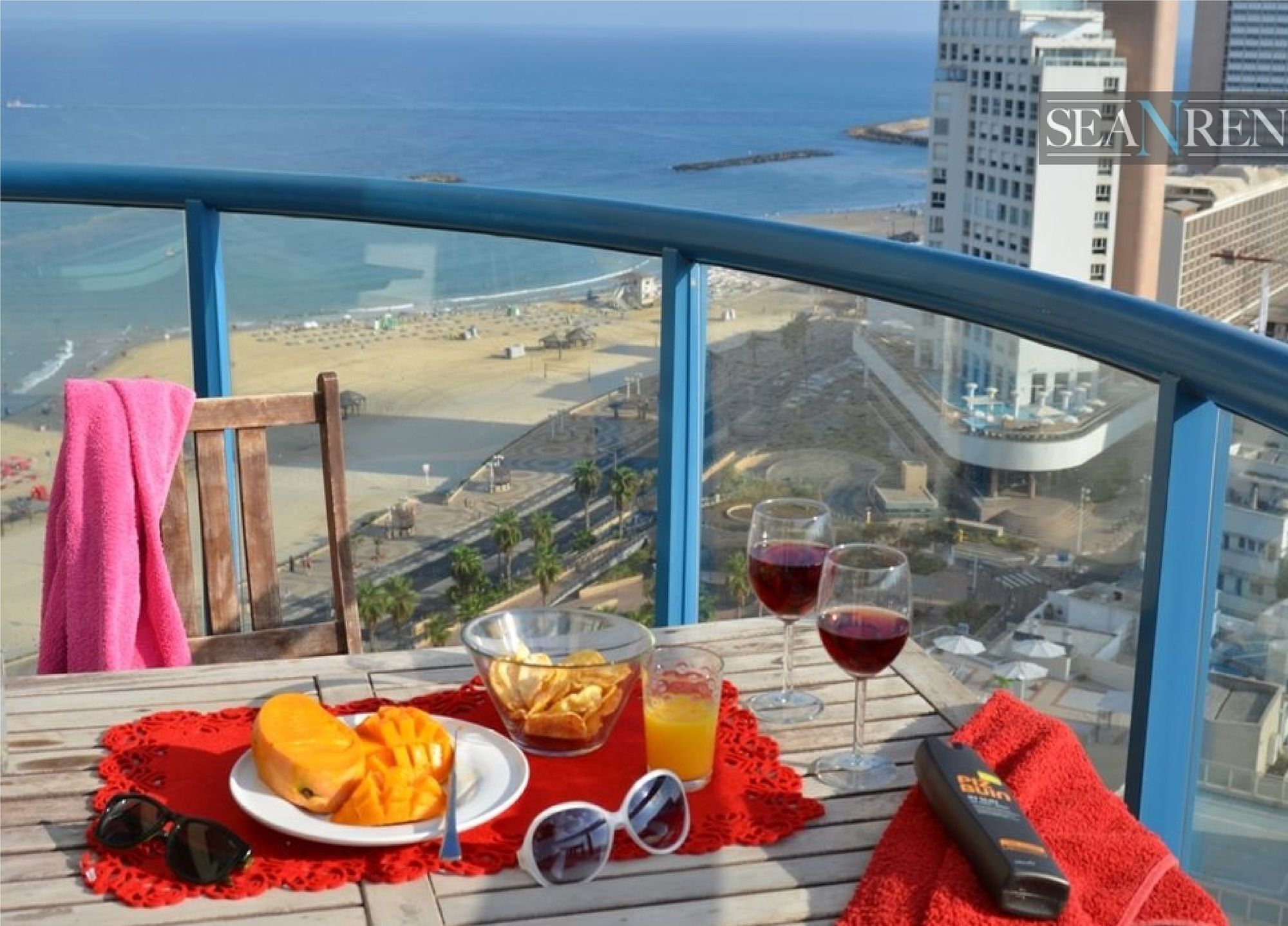 Excellent Beachfront Apt W/ Pool Access By Sea N' Rent Tel Aviv Bagian luar foto